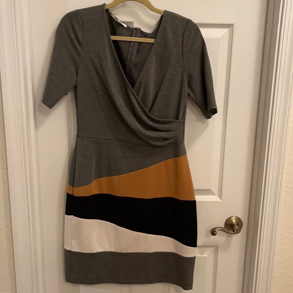 London Times Pattern Dress Size 10